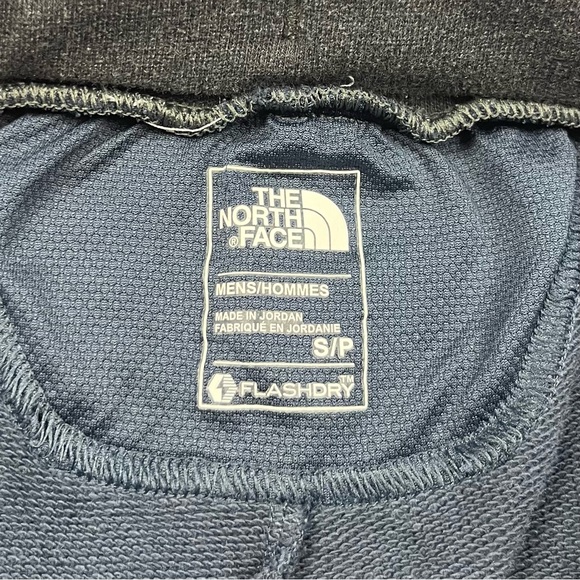 The North Face Men’s Sweat Shorts Sz Small Dark Navy Blue Elastic Waist B6 - Picture 3 of 7